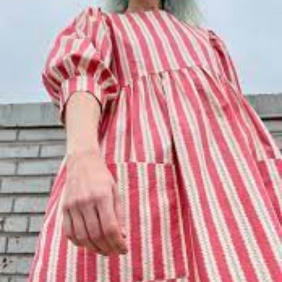 Birds of North America Dresses & Skirts - Birds of North America Pink Stripe Devil Downhead Dress